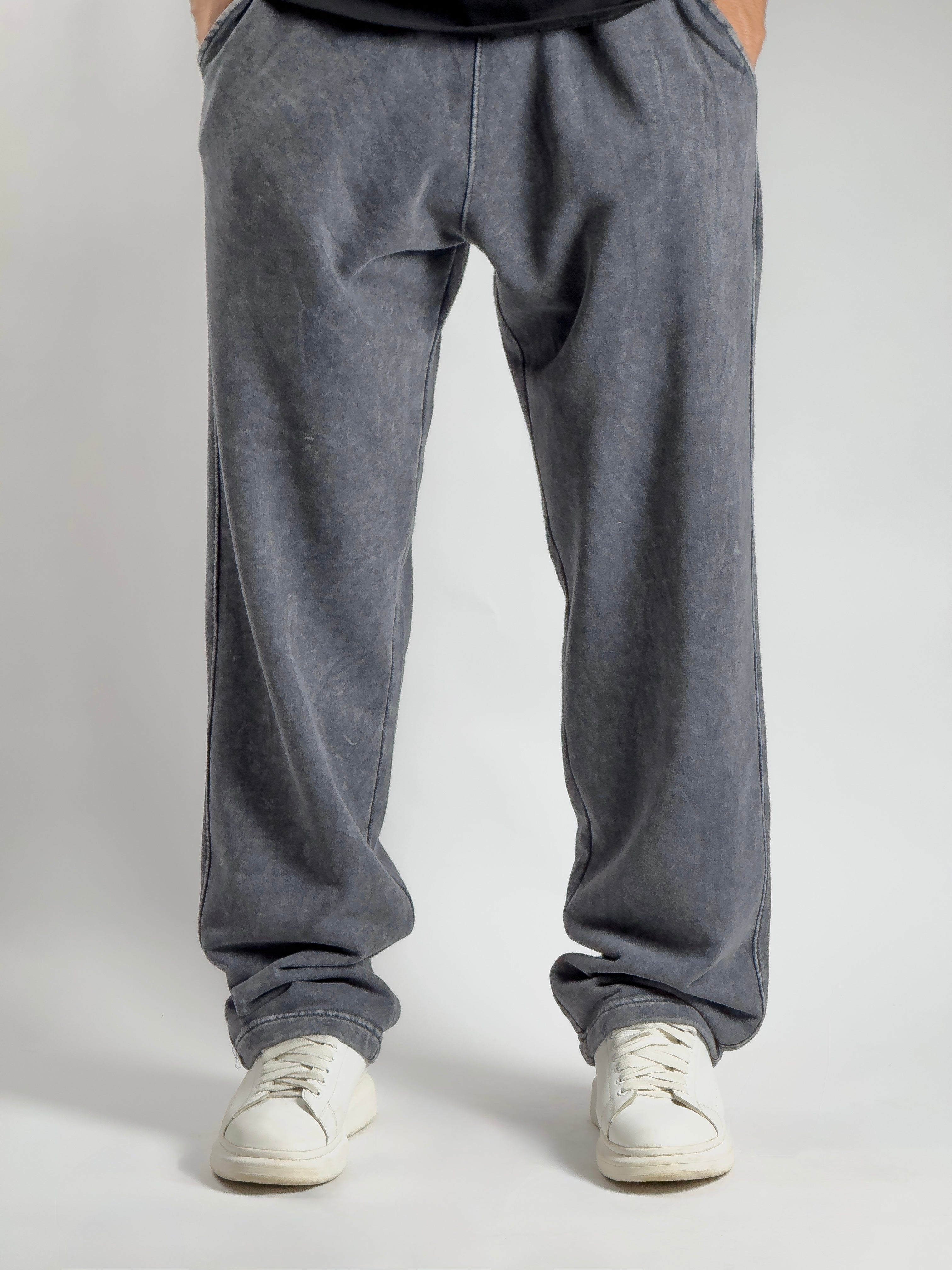KAIO Essential Sweatpants – Washed Gray