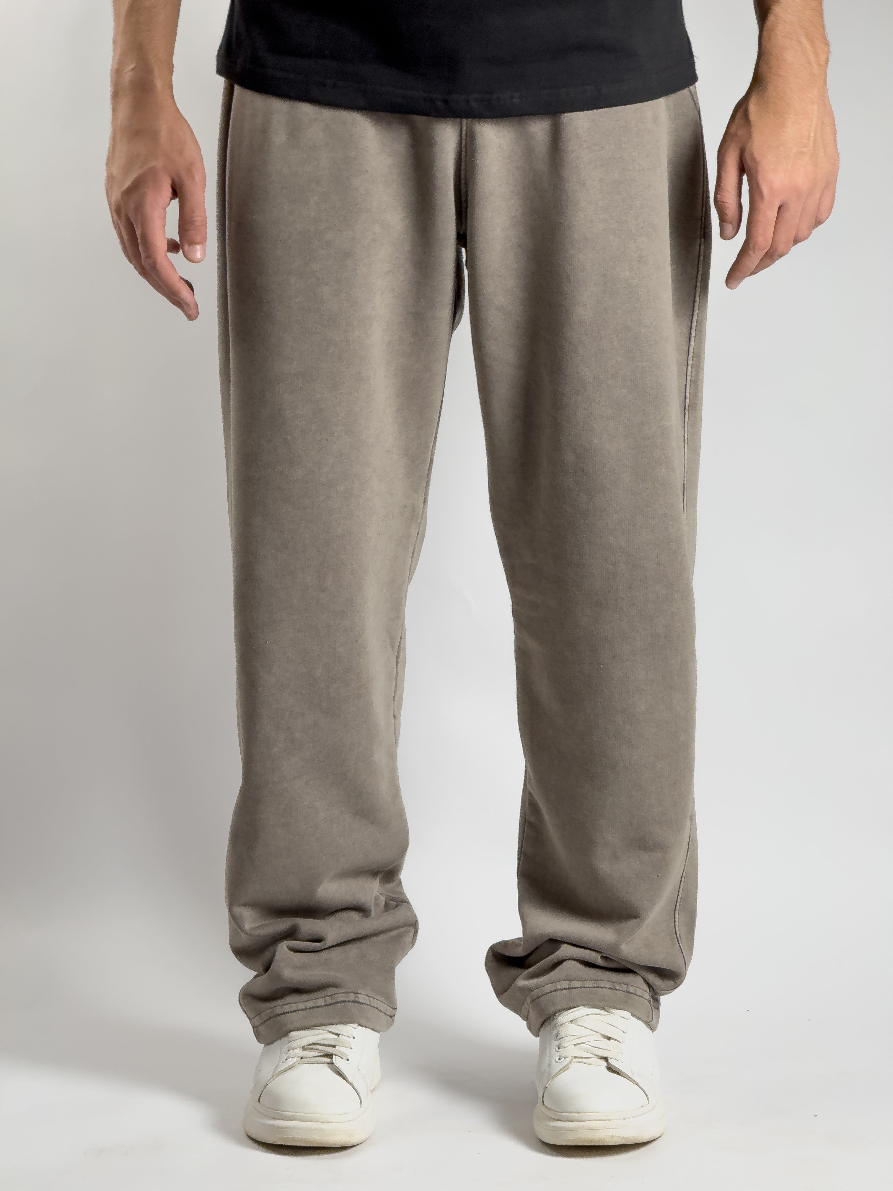KAIO Essential Sweatpants – Washed Brown