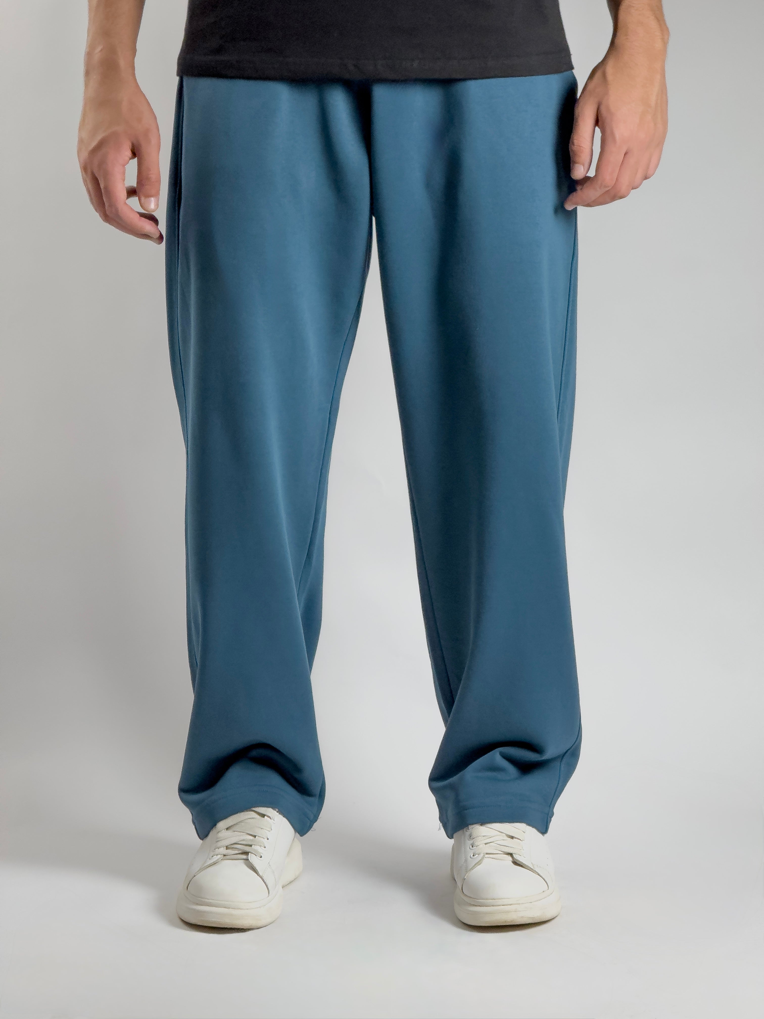 KAIO Essential Sweatpants – Petrol Blue