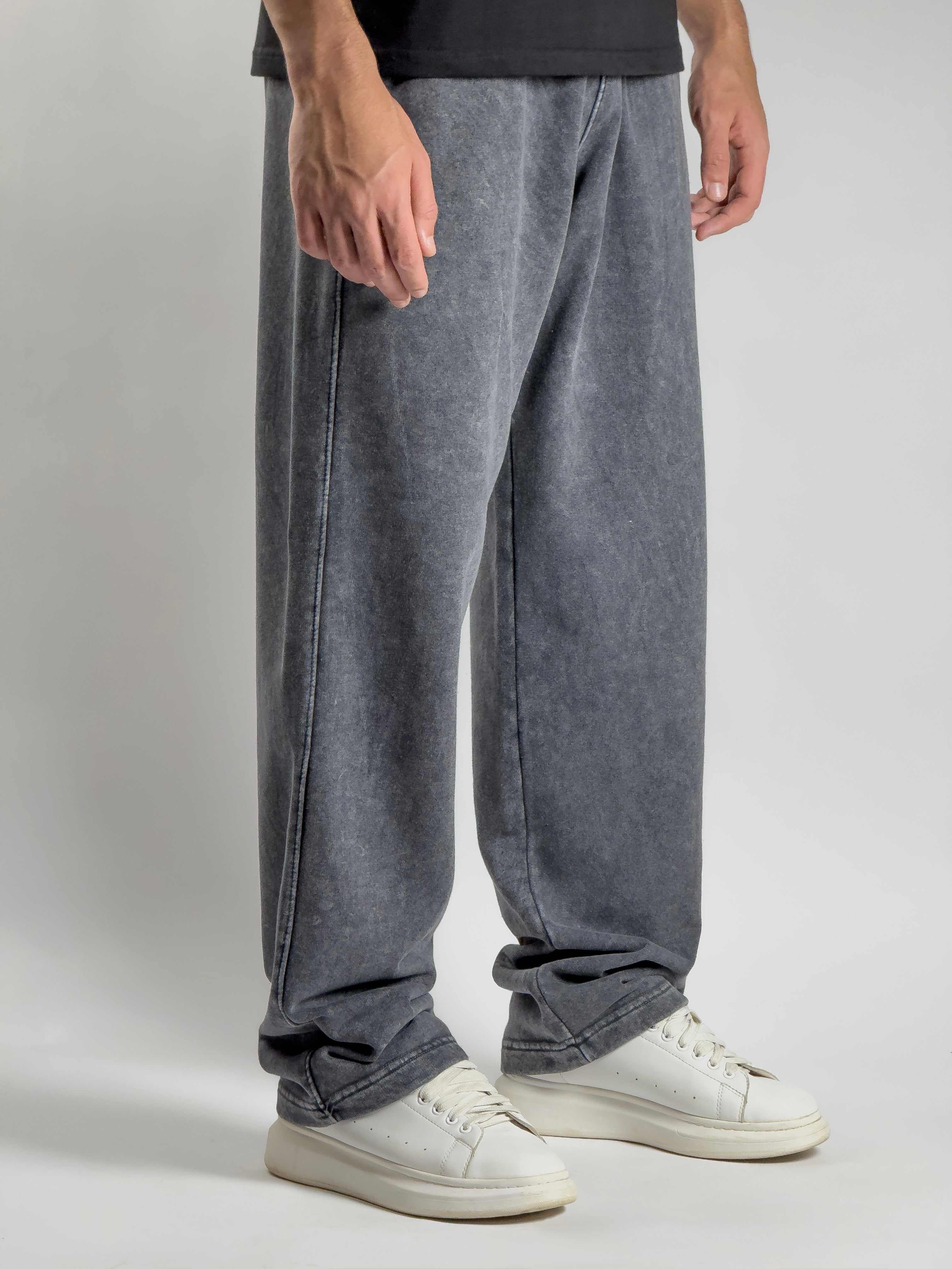 KAIO Essential Sweatpants – Washed Gray